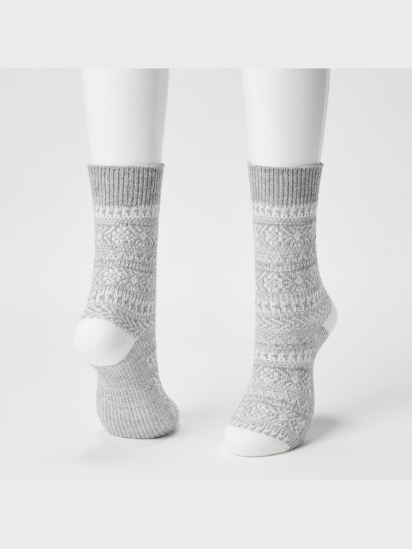 ヒートテックソックス（フェアアイル･2足組）