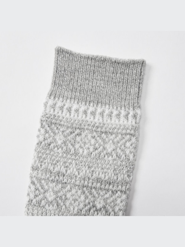 ヒートテックソックス（フェアアイル･2足組）