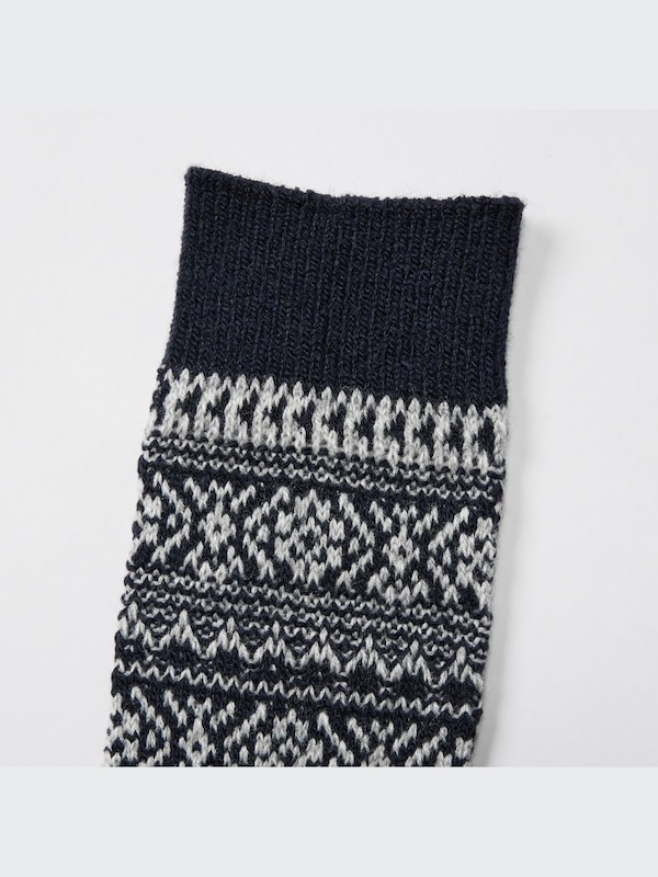 ヒートテックソックス（フェアアイル･2足組）