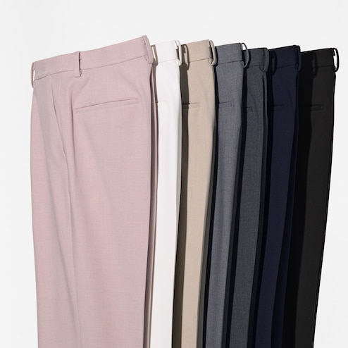 Uniqlo Smart Ankle Pants (Natural), Women's Fashion, Bottoms, Other Bottoms  on Carousell