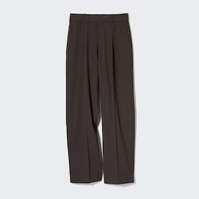 Easy, Any-Day Chic New spring colors for our favorite pleated wide pants.  456116 Wide-Fit Pleated Pants #Pleatedwidepants #Uniqlowidep