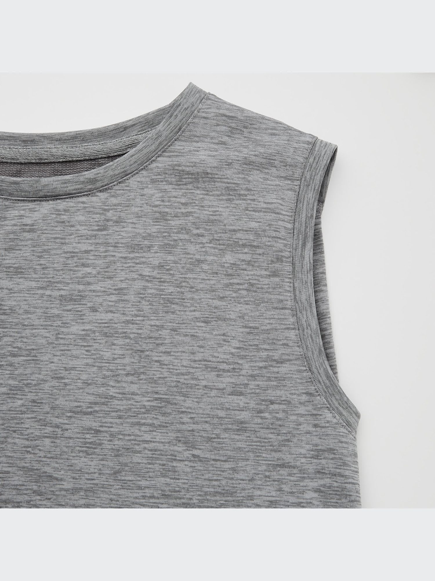 【新品未使用】ユニクロU ドライEXタンクトップ Lサイズ ダークグレイ24SS 希少 廃盤品 UNIQLO ドライEX タンクトップ グレー Lサイズ
