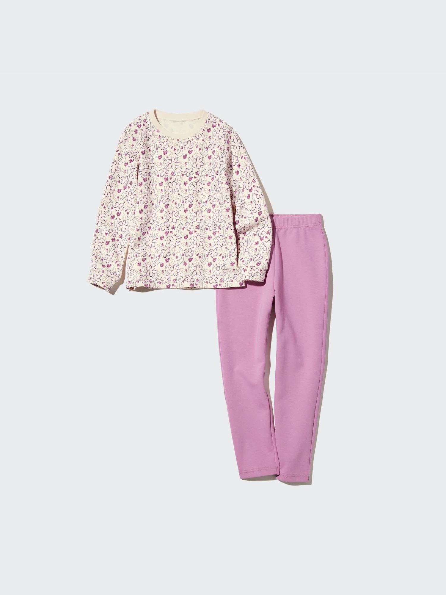 ユニクロ公式 | GIRLS エアリズムウルトラストレッチセット（フラワー