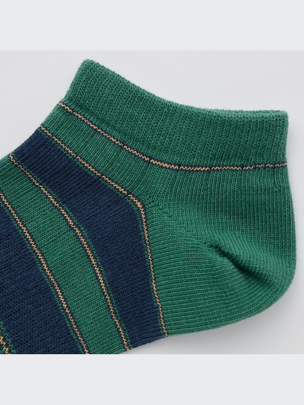 ショートソックス（ボーダー・3足組）