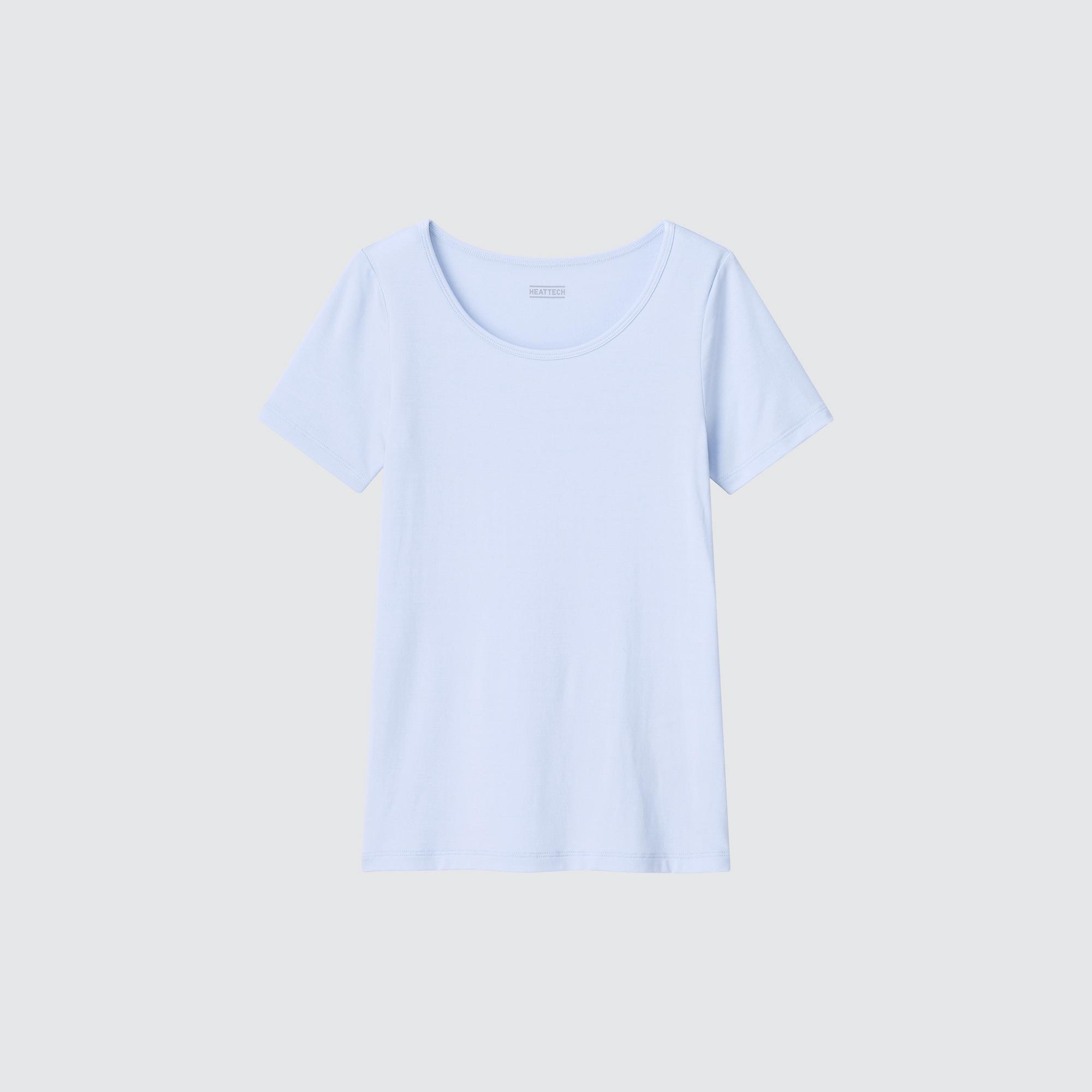 UNIQLO コットンインナーUネックT（半袖）2P 110 - トップス(その他)