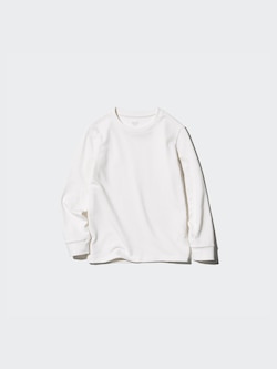 極暖ヒートテックコットンクルーネックTシャツ