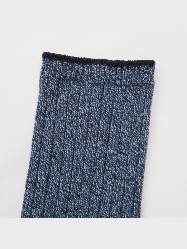 ヒートテックソックス（ボーダー・2足組）