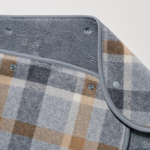 WOMEN'S FLEECE REVERSIBLE BLANKET | UNIQLO IN