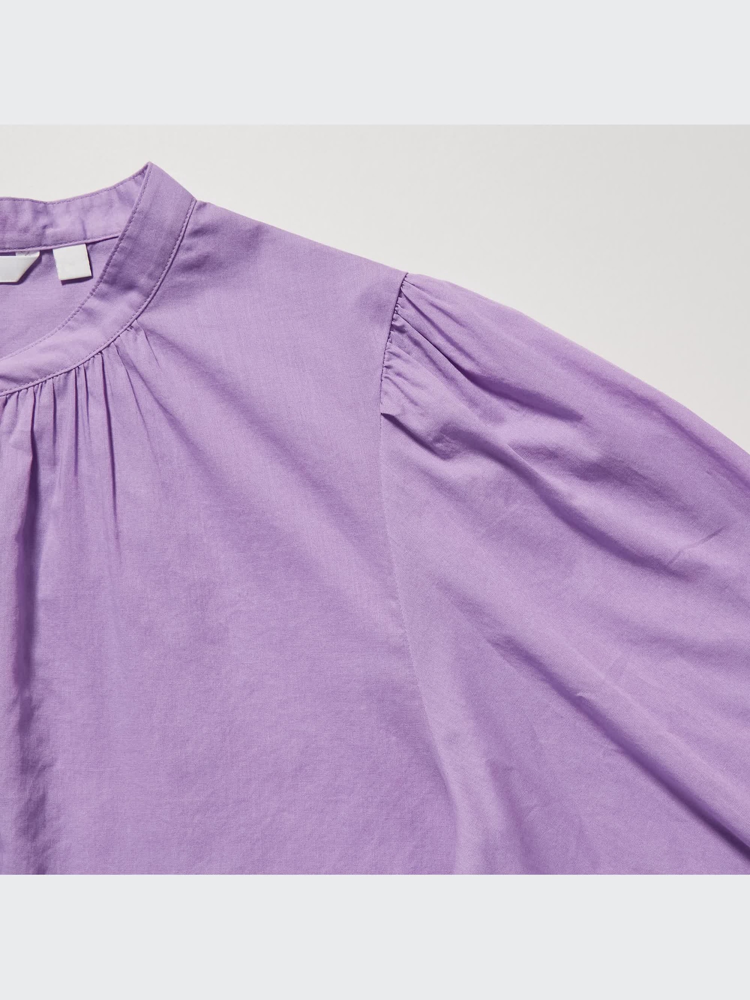 ユニクロ公式 | コットンボリュームスリーブブラウス（長袖）