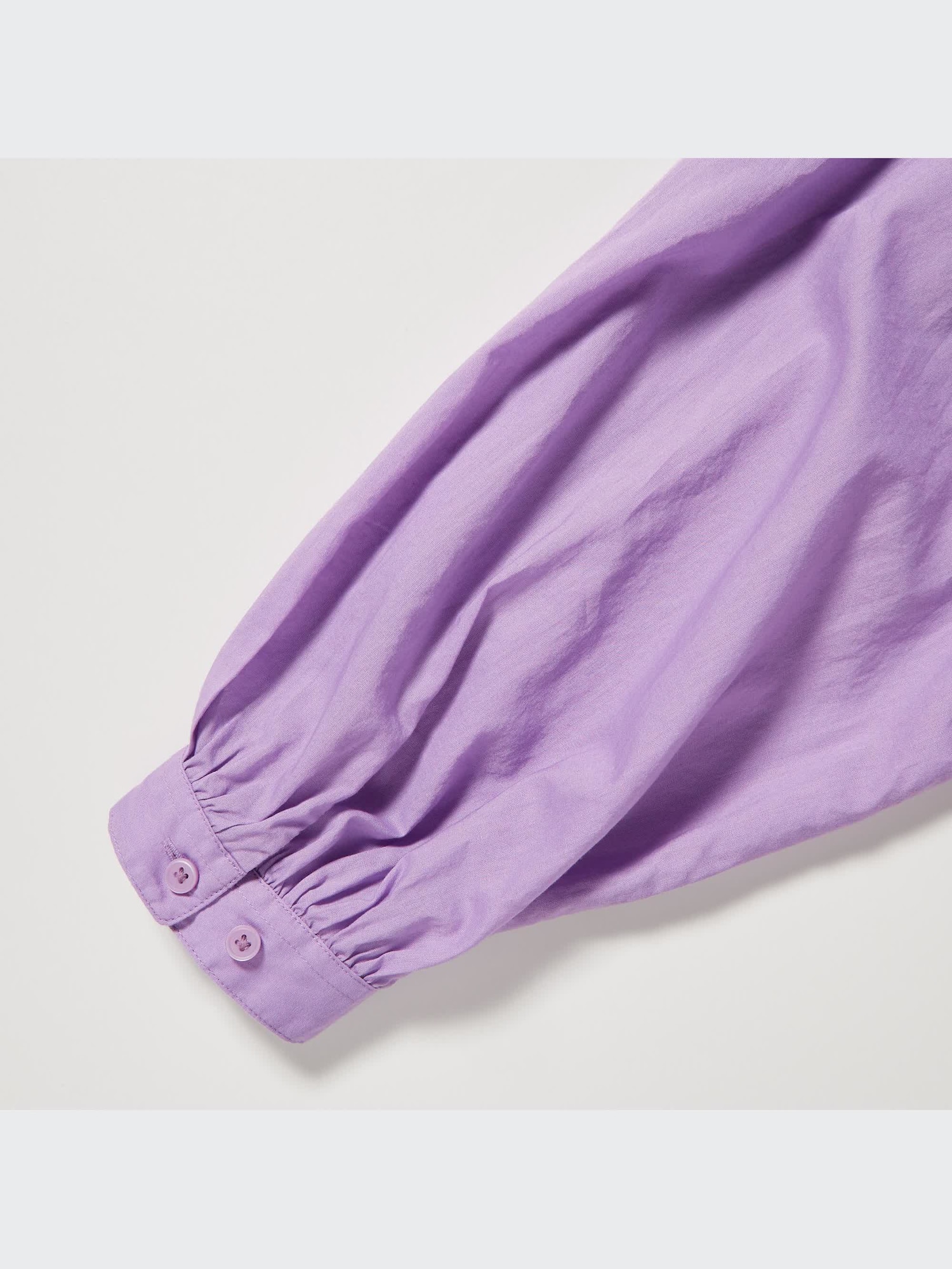 kyi024ページ ご確認用 ユニクロ公式 | コットンボリュームスリーブブラウス（長袖）