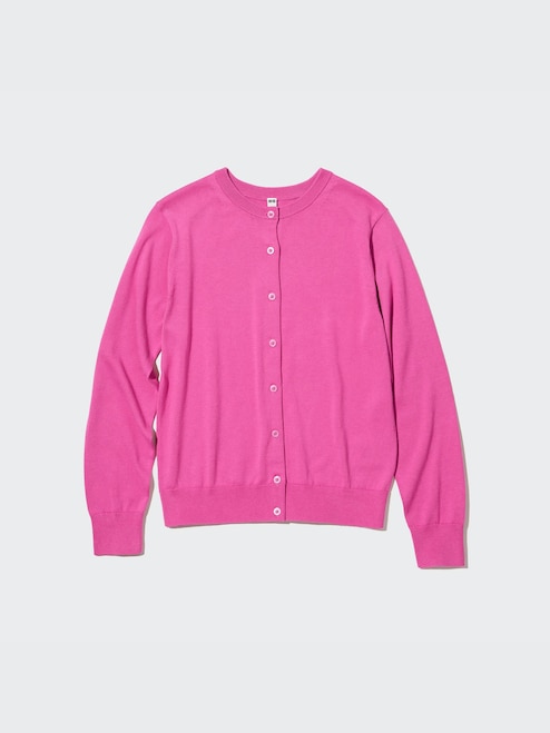 WOMEN'S UV PROTECTION CREW NECK CARDIGAN UNIQLO PH