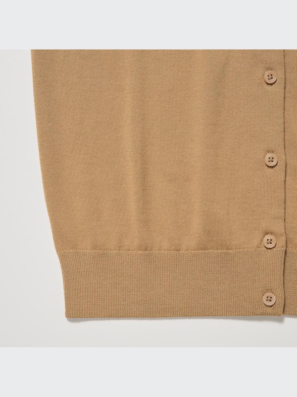 UV Protection Crew Neck Long Sleeve Cardigan