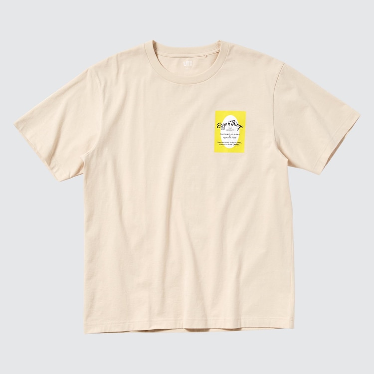 ユニクロ公式 ザ・ブランズ ハワイアン ロコ UT グラフィックTシャツ（半袖・レギュラーフィット）Eggs 'n Things