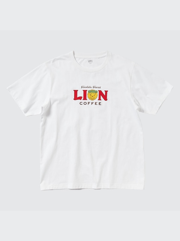 ザ・ブランズ ハワイアン ロコ UT グラフィックTシャツ（半袖・レギュラーフィット）LION COFFEE
