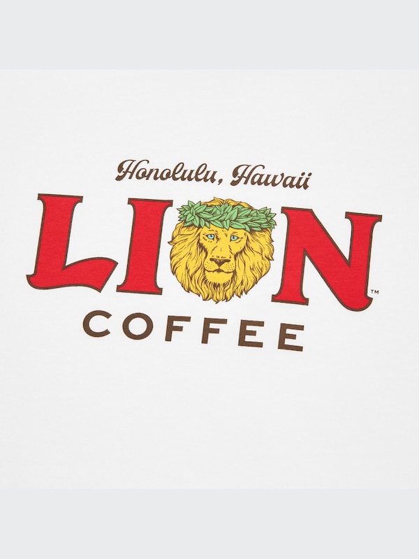 ザ・ブランズ ハワイアン ロコ UT グラフィックTシャツ（半袖・レギュラーフィット）LION COFFEE