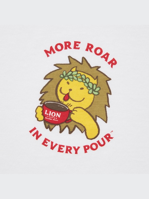 ザ・ブランズ ハワイアン ロコ UT グラフィックTシャツ（半袖）LION COFFEE