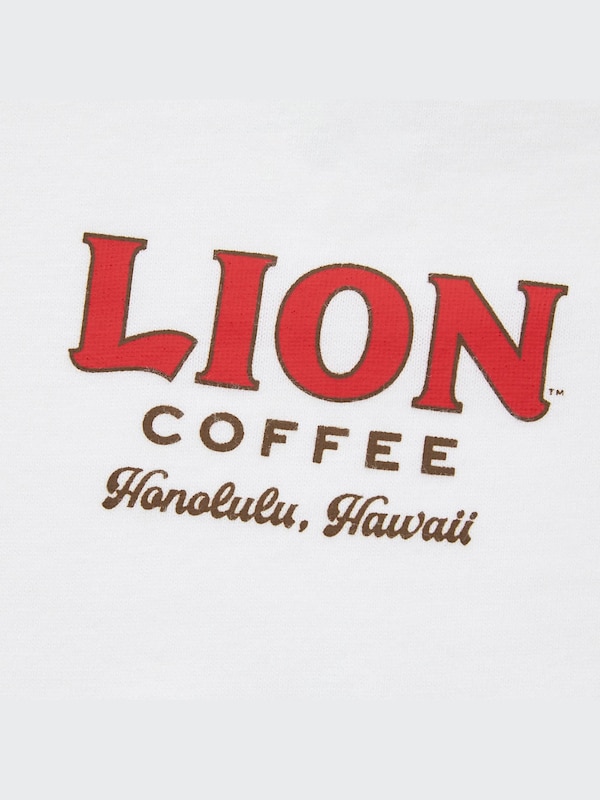 ザ・ブランズ ハワイアン ロコ UT グラフィックTシャツ（半袖）LION COFFEE