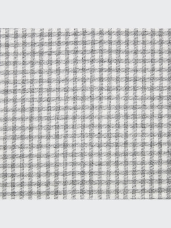 フランネルチェックシャツ（ボタンダウンカラー・長袖）