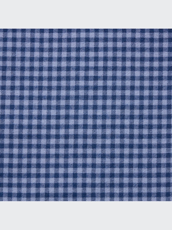 フランネルチェックシャツ（ボタンダウンカラー・長袖）