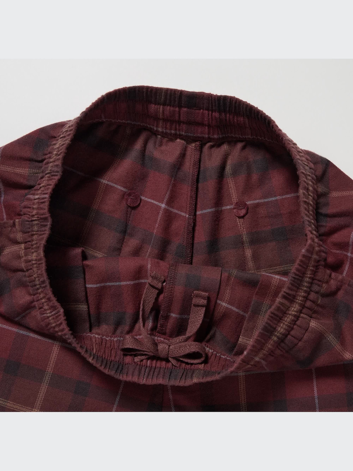 二本セット　UNIQLOU フランネルイージーパンツ ブラックМサイズ ユニクロ公式 | フランネルイージーワイドフィットパンツ