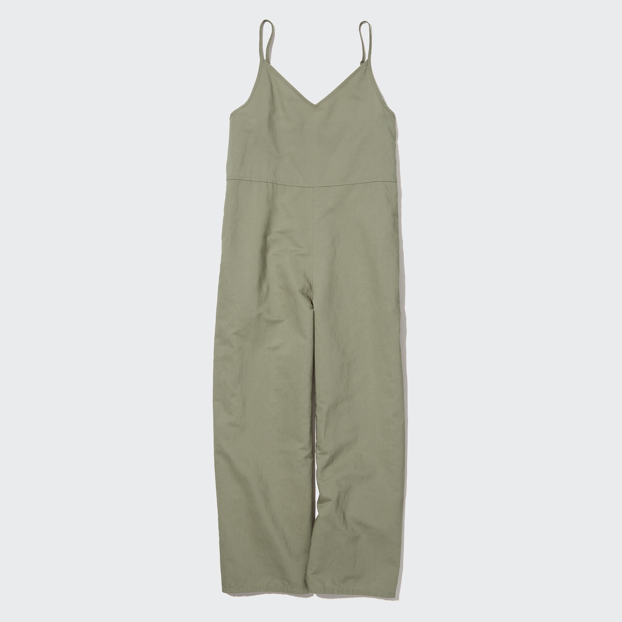 uniqlo linen jumpsuit