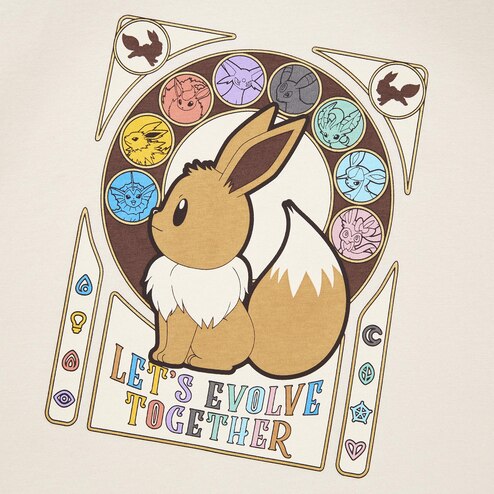 Eevee Evolution Kids Shirt Eeveelution Youth T-shirt Cute 