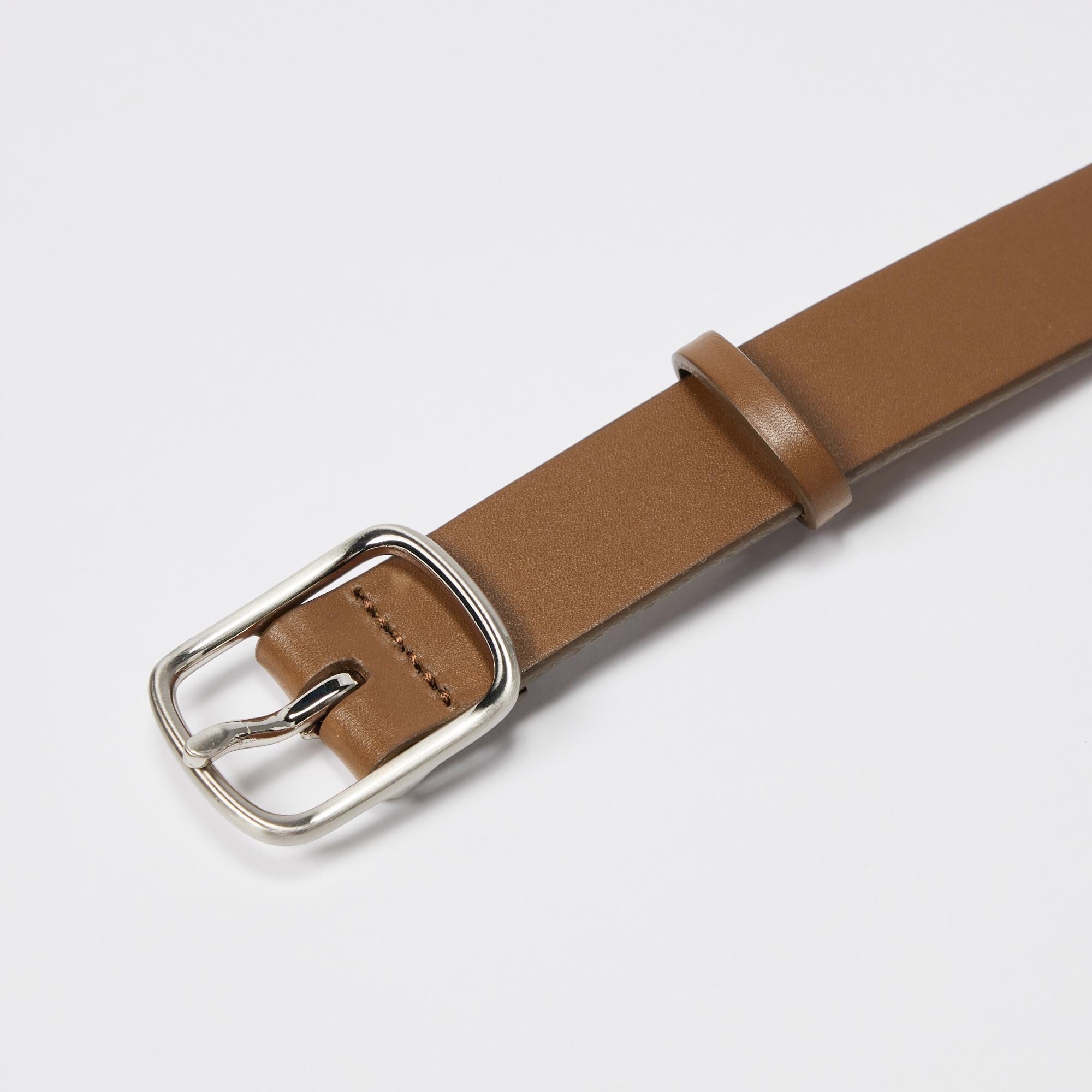 Uniqlos leather belts are severely underrated leather leathertok    TikTok