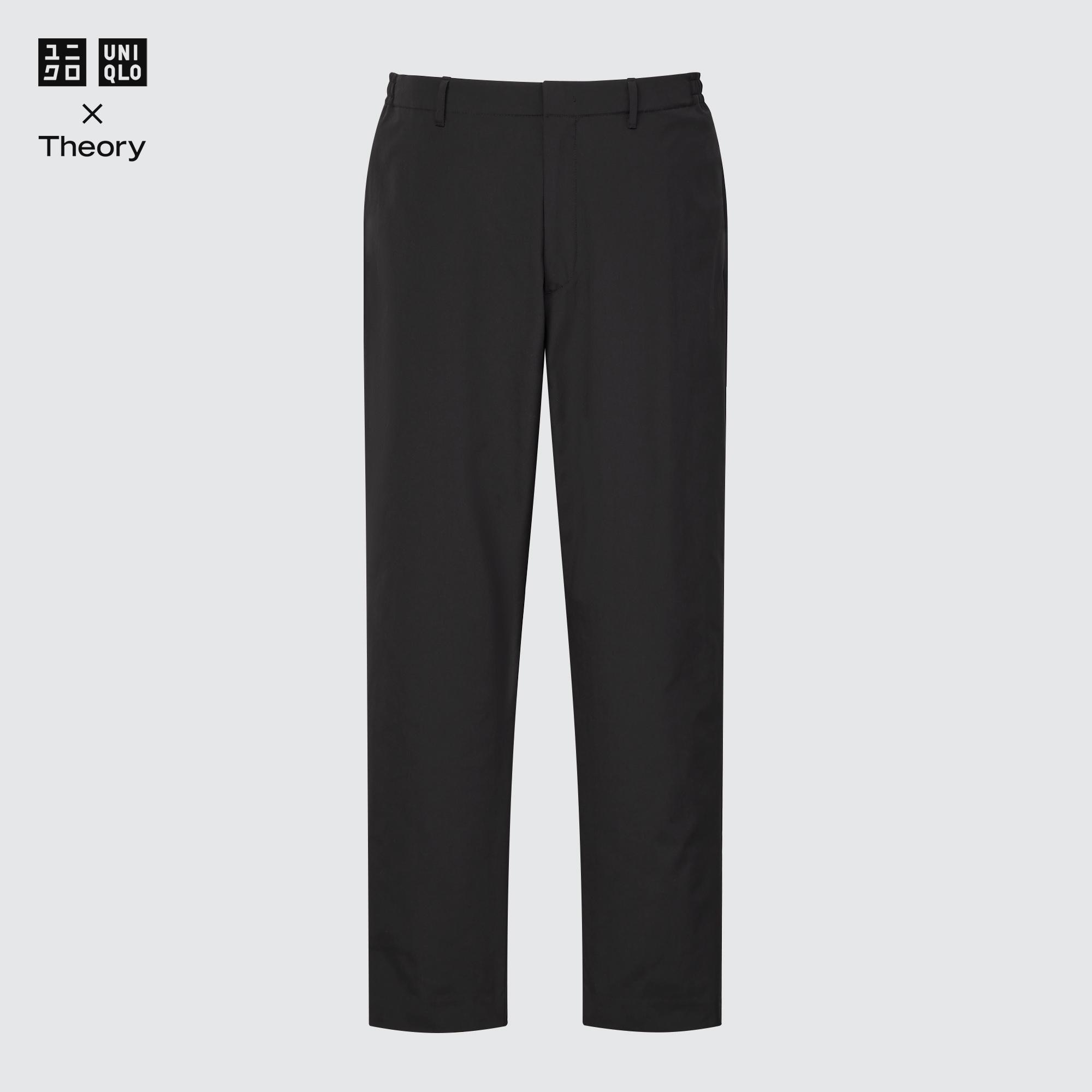 540円 数量限定セール 感動パンツ UNIQLO ブラック 黒 スーツ パンツ メンズ