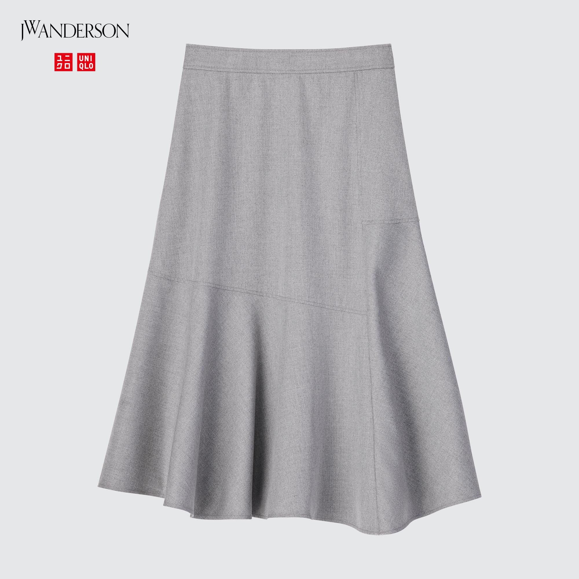 UNIQLO × JW ANDERSON フレアスカート - ひざ丈スカート