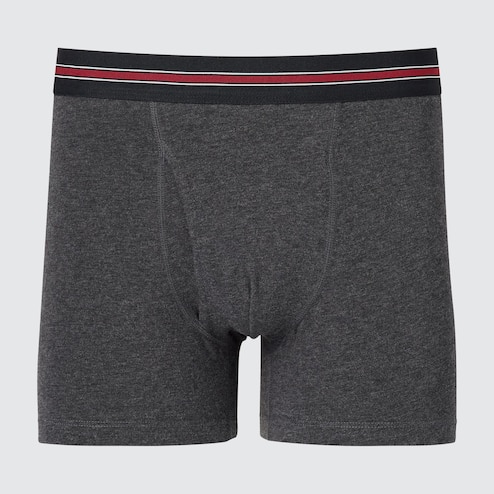 Uniqlo Men Supima Cotton Trunks (Black) & Boxer Briefs Regular