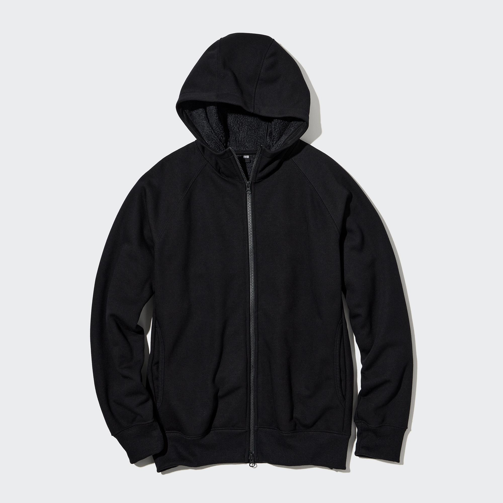 Uniqlo men's clearance pile lined hoodie