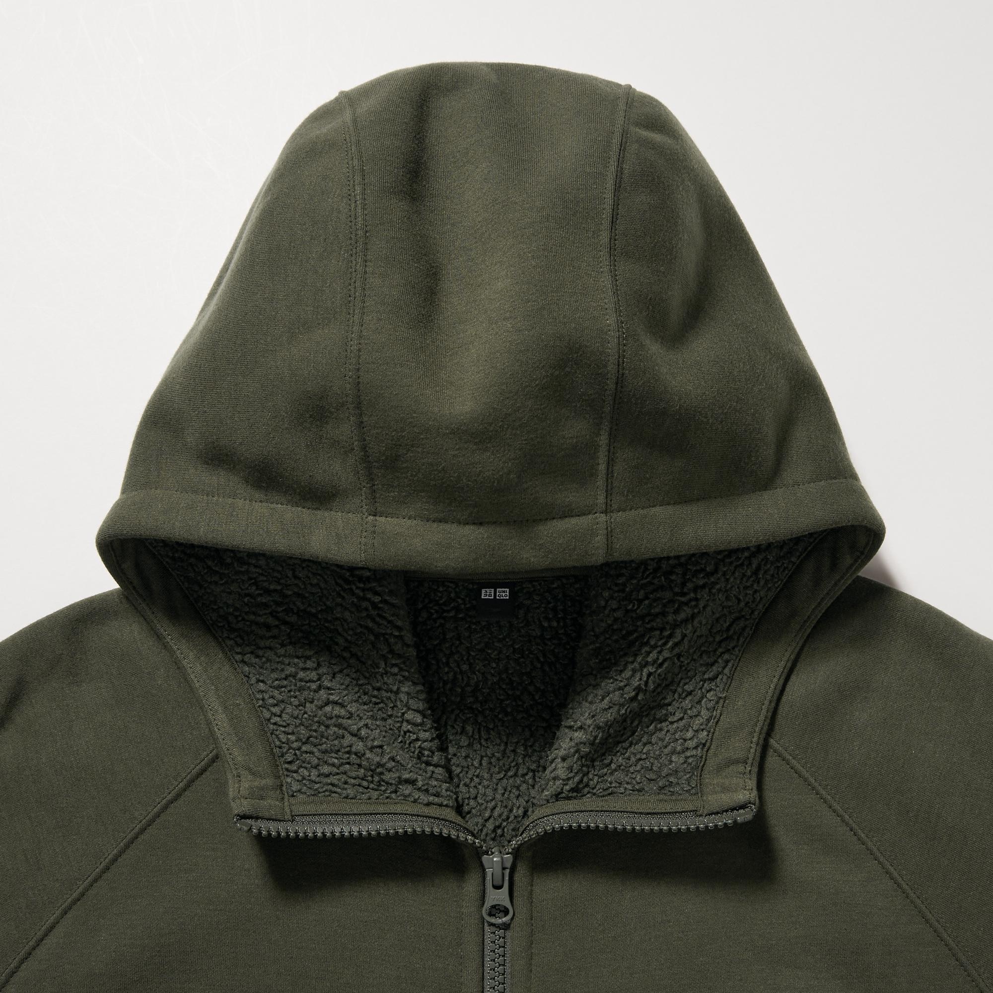 Uniqlo green store hoodie