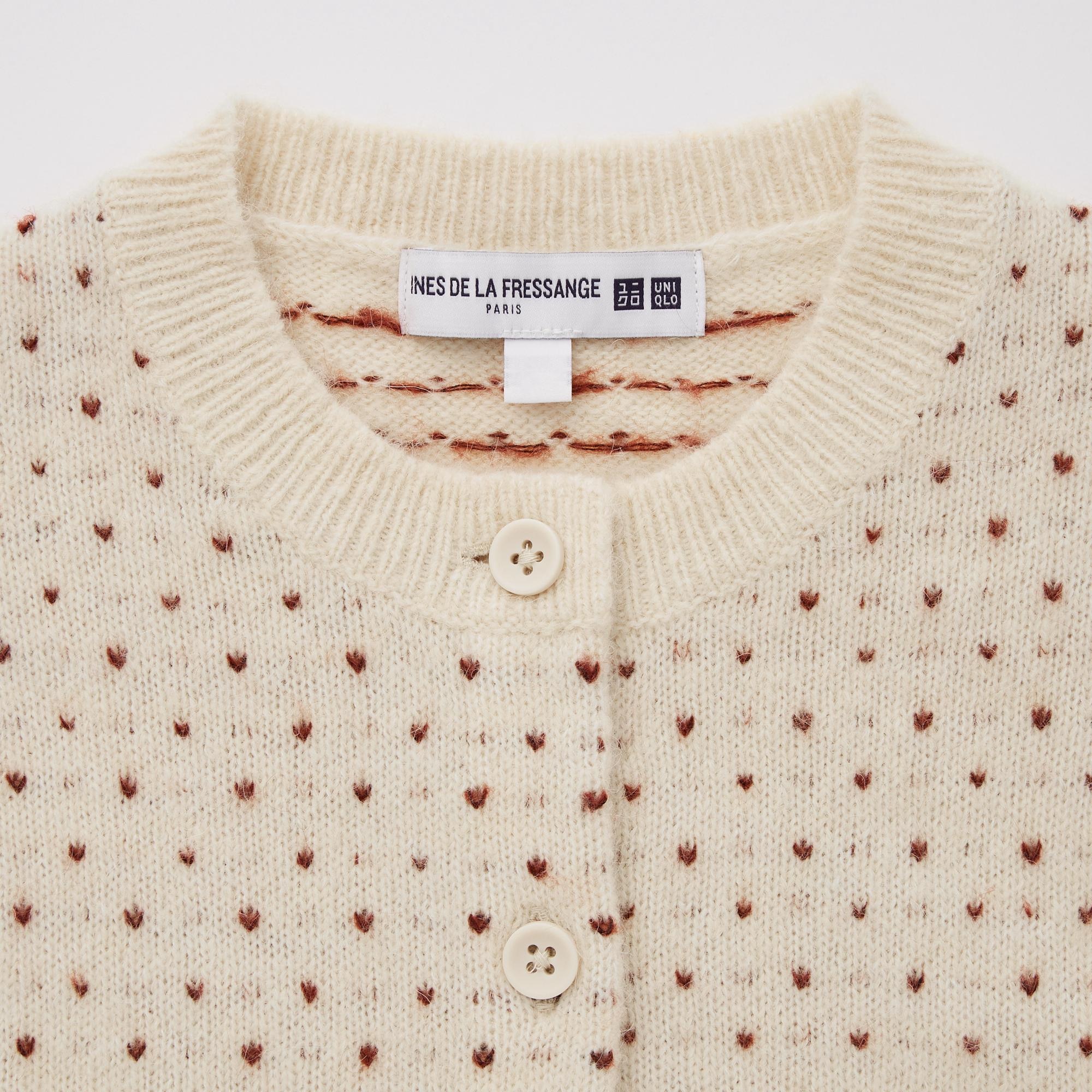 Jacquard Cardigan UNIQLO / INES DE LA FRESSANGE