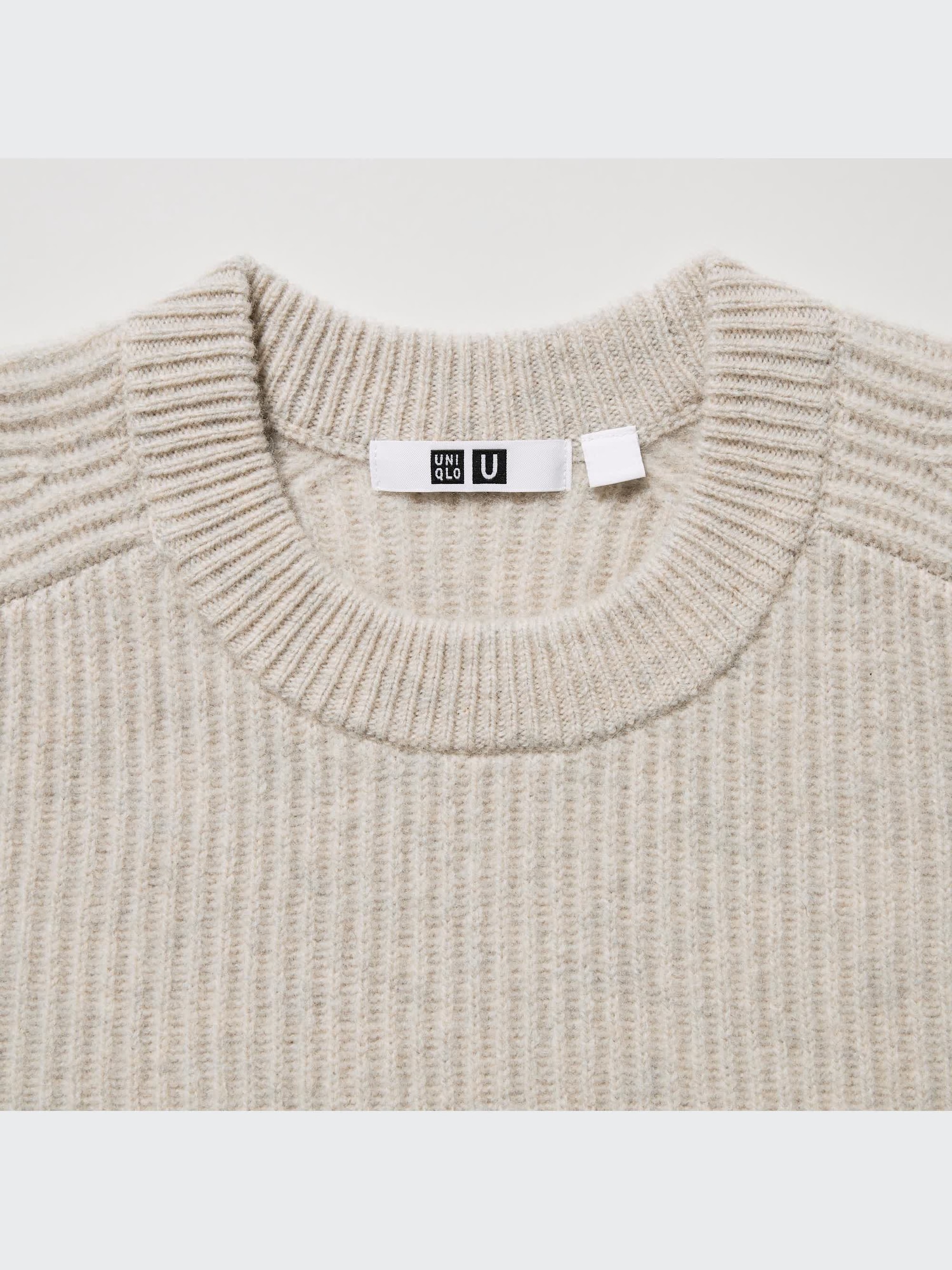 UNIQLO - ルメール by ユニクロ×ルメール ラムボートネックセーターの 