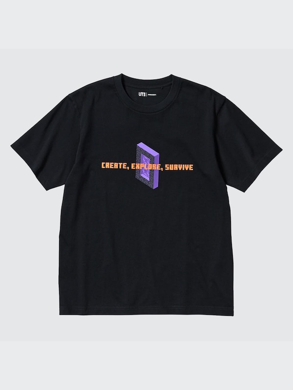 マインクラフト UT グラフィックTシャツ（半袖・レギュラーフィット）