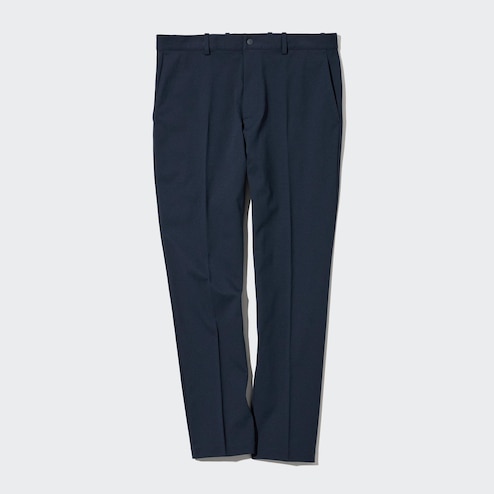 2020 Uniqlo Women Ezy striped ankle-length Polyester pants
