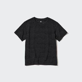 KIDS DRY-EX Crew Neck Short Sleeve T-Shirt (Mapping)