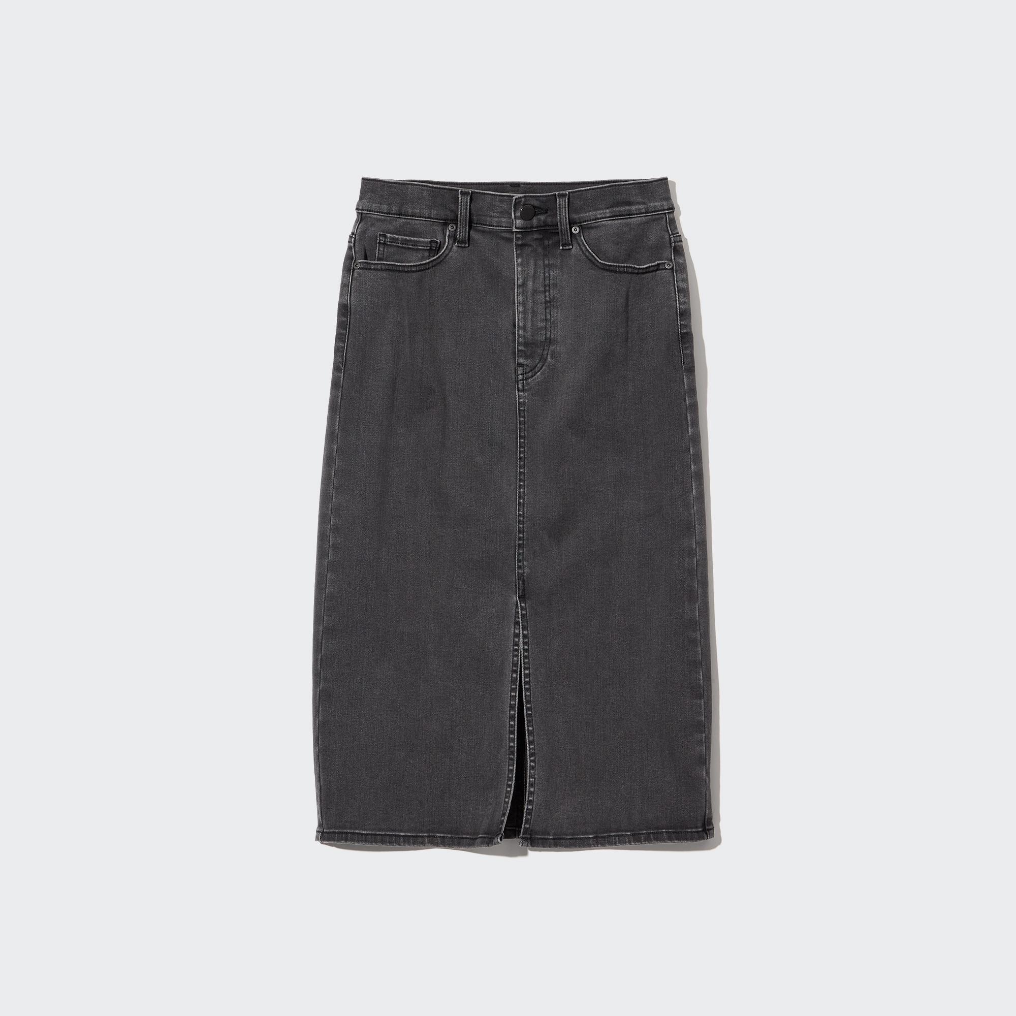 Uniqlo store jean skirt