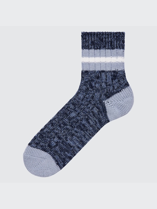 ラインスラブハーフソックス