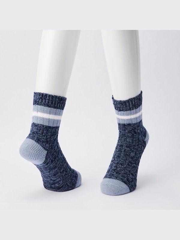 ラインスラブハーフソックス