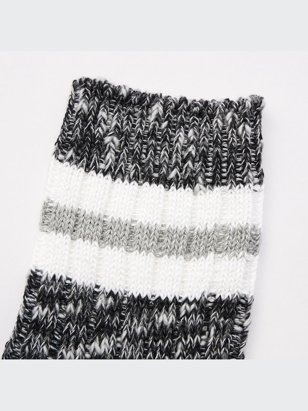 ラインスラブハーフソックス