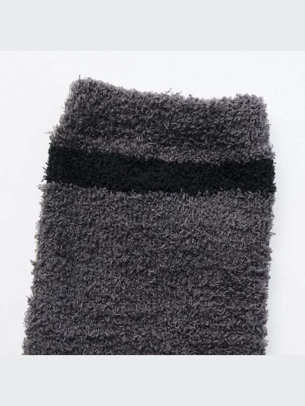 ヒートテックフラッフィーラインハーフソックス