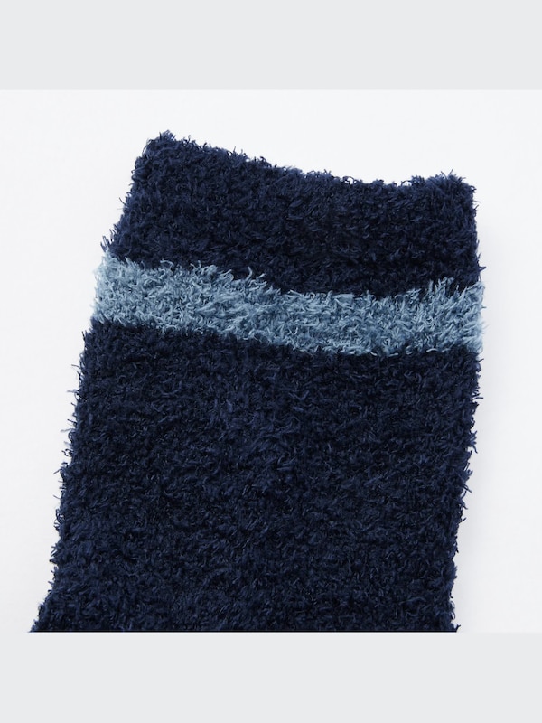 ヒートテックフラッフィーラインハーフソックス