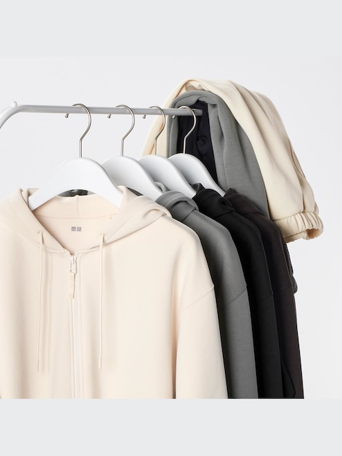 WOMEN'S DRY SWEAT CROPPED LONG SLEEVE FULL-ZIP HOODIE UNIQLO PH