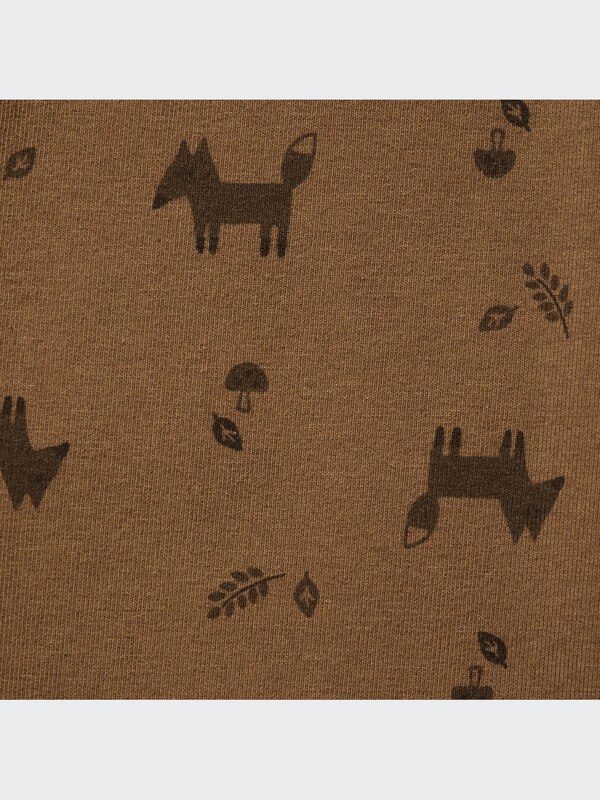 リラックスフィットレギンス（キツネ・10分丈）