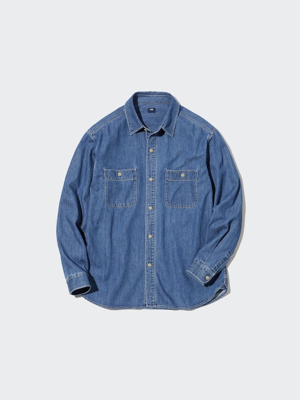 Denim Work Long Sleeve Shirt
