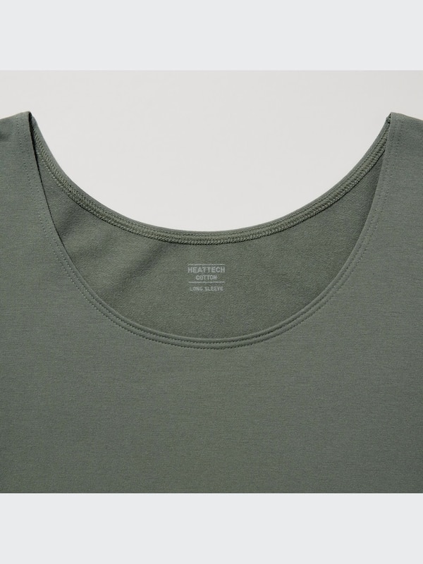 HEATTECH Cotton Scoop Neck T-Shirt (Extra Warm)