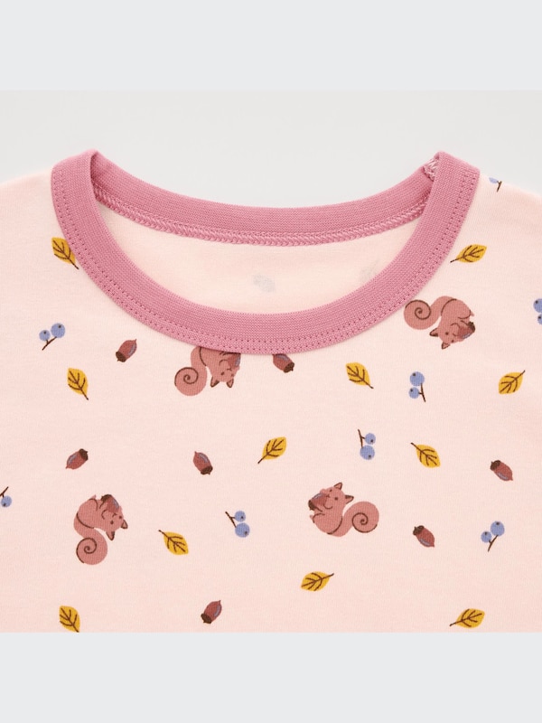 Piyama Dry Lengan Pendek (Rubah/Tupai)