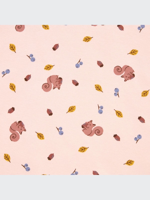 Piyama Dry Lengan Pendek (Rubah/Tupai)