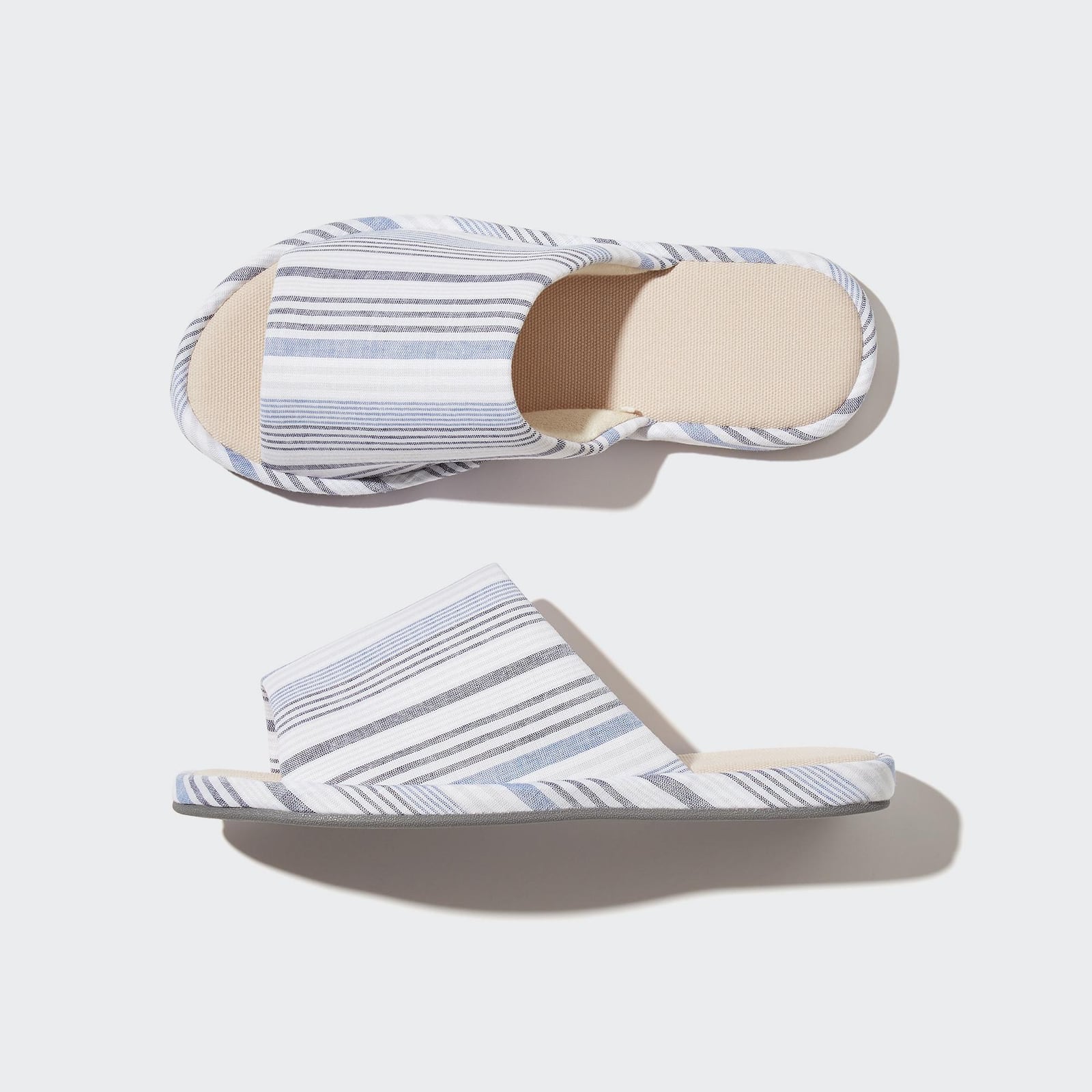 Open Toe Room Shoes (Rubber Sole)
